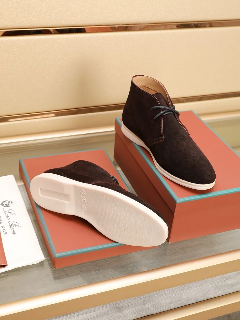 Men's Men's Shoes💰Men's Shoes💰440💰【loro piana】The new moccasins are made of water-repellent treated suede uppers with rubber soles, a classic. The complex craftsmanship and meticulous structure make the shoes light and soft, allowing you to walk comfortably and freely. Perfect for wearing at the beach or out in the water during the summer. Men’s size: 38-45